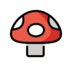 Mushroom Emoji Copy Paste ― 🍄 - openmoji