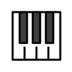 Musical Keyboard Emoji Copy Paste ― 🎹 - openmoji