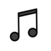 Musical Note Emoji Copy Paste ― 🎵 - openmoji