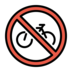 No Bicycles Emoji Copy Paste ― 🚳 - openmoji