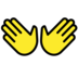 Open Hands Emoji Copy Paste ― 👐 - openmoji