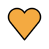 Orange Heart Emoji Copy Paste ― 🧡 - openmoji