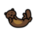 Otter Emoji Copy Paste ― 🦦 - openmoji