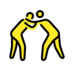 People Wrestling Emoji Copy Paste ― 🤼 - openmoji