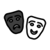 Performing Arts Emoji Copy Paste ― 🎭 - openmoji