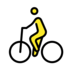 Person Biking Emoji Copy Paste ― 🚴 - openmoji