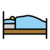 Person In Bed Emoji Copy Paste ― 🛌 - openmoji