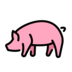 Pig Emoji Copy Paste ― 🐖 - openmoji