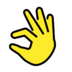 Pinching Hand Emoji Copy Paste ― 🤏 - openmoji