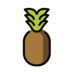 Pineapple Emoji Copy Paste ― 🍍 - openmoji