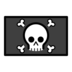Pirate Flag Emoji Copy Paste ― 🏴‍☠ - openmoji