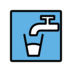 Potable Water Emoji Copy Paste ― 🚰 - openmoji