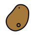 Potato Emoji Copy Paste ― 🥔 - openmoji