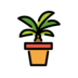 Potted Plant Emoji Copy Paste ― 🪴 - openmoji