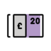 Pound Banknote Emoji Copy Paste ― 💷 - openmoji
