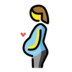 Pregnant Woman Emoji Copy Paste ― 🤰 - openmoji