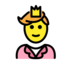 Prince Emoji Copy Paste ― 🤴 - openmoji