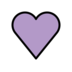 Purple Heart Emoji Copy Paste ― 💜 - openmoji