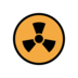 Radioactive Emoji Copy Paste ― ☢️ - openmoji