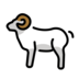 Ram Emoji Copy Paste ― 🐏 - openmoji