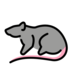 Rat Emoji Copy Paste ― 🐀 - openmoji