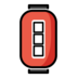 Red Paper Lantern Emoji Copy Paste ― 🏮 - openmoji