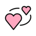 Revolving Hearts Emoji Copy Paste ― 💞 - openmoji