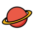 Ringed Planet Emoji Copy Paste ― 🪐 - openmoji