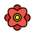 Rosette Emoji Copy Paste ― 🏵️ - openmoji