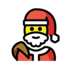 Santa Claus Emoji Copy Paste ― 🎅 - openmoji
