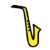 Saxophone Emoji Copy Paste ― 🎷 - openmoji