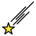 Shooting Star Emoji Copy Paste ― 🌠 - openmoji