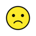 Slightly Frowning Face Emoji Copy Paste ― 🙁 - openmoji