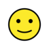 Slightly Smiling Face Emoji Copy Paste ― 🙂 - openmoji