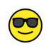Smiling Face With Sunglasses Emoji Copy Paste ― 😎 - openmoji