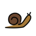 Snail Emoji Copy Paste ― 🐌 - openmoji