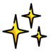 Sparkles Emoji Copy Paste ― ✨ - openmoji