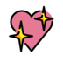 Sparkling Heart Emoji Copy Paste ― 💖 - openmoji