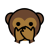 Speak-no-evil Monkey Emoji Copy Paste ― 🙊 - openmoji