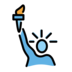 Statue Of Liberty Emoji Copy Paste ― 🗽 - openmoji