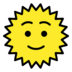 Sun With Face Emoji Copy Paste ― 🌞 - openmoji