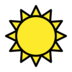 Sun Emoji Copy Paste ― ☀️ - openmoji