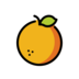 Tangerine Emoji Copy Paste ― 🍊 - openmoji