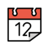 Tear-off Calendar Emoji Copy Paste ― 📆 - openmoji