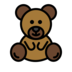 Teddy Bear Emoji Copy Paste ― 🧸 - openmoji