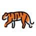 Tiger Emoji Copy Paste ― 🐅 - openmoji