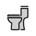 Toilet Emoji Copy Paste ― 🚽 - openmoji