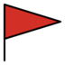 Triangular Flag Emoji Copy Paste ― 🚩 - openmoji