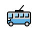 Trolleybus Emoji Copy Paste ― 🚎 - openmoji