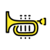 Trumpet Emoji Copy Paste ― 🎺 - openmoji